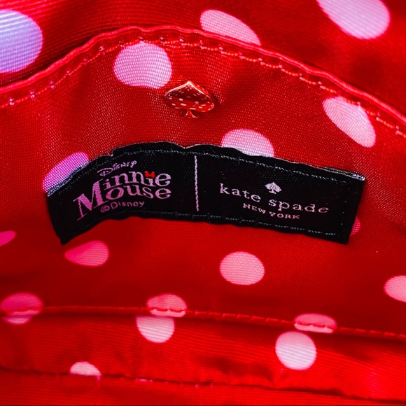 ❗️Sold❗️Kate Spade Minnie Mouse Mini Maise Crossbody - Picture 7 of 9